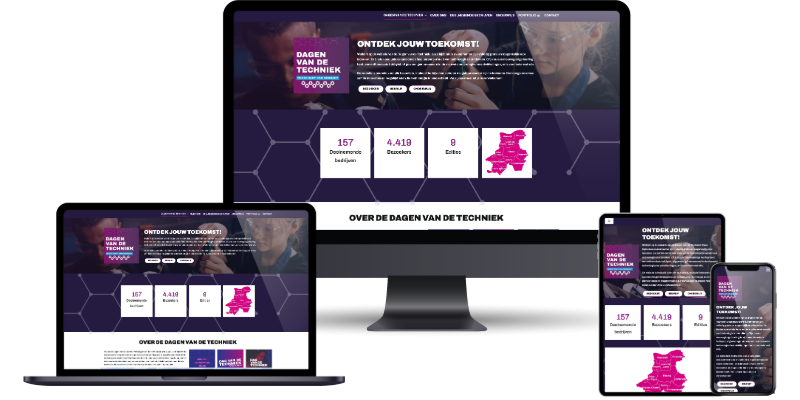 Website Dagen van de Techniek