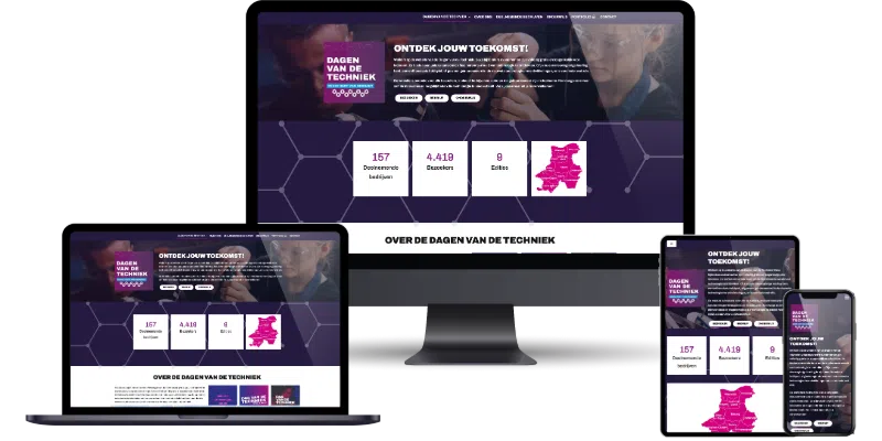Website Dagen van de Techniek